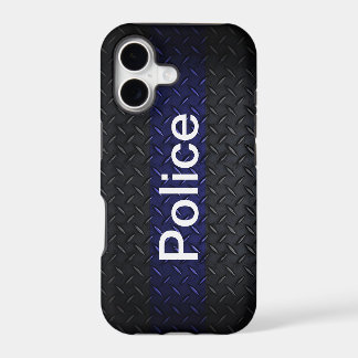 Politiediamantplaatstijl smartphonehoesje