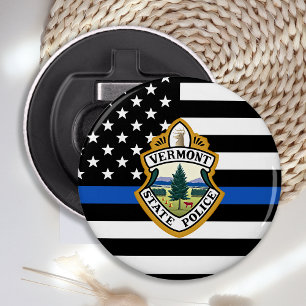 Politiedienst Aangepaste Logo Handhaving Button Flesopener