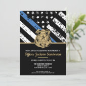 Politiedienst Aftredingswet Kaart (Staand voorkant)