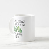 Politiedienst Bevordering Afstuderen zeemacht Koffiemok (Voorkant links)