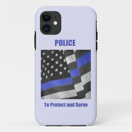 Politiedienst Case-Mate iPhone Case (Achterkant)