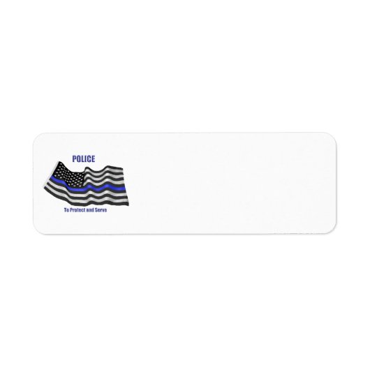 Politiedienst Etiket (Voorkant)