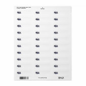 Politiedienst Etiket (Full Sheet)