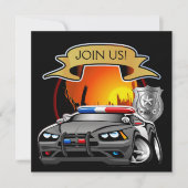 Politiedienst Kerst Kaart (Voorkant)