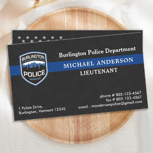 Politiedienst Logo Handhavingsambtenaar Visitekaartje