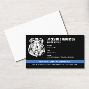 Politiedienst Logo Handhavingsambtenaar Visitekaartje