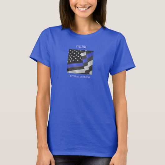 Politiedienst T-shirt (Voorkant)