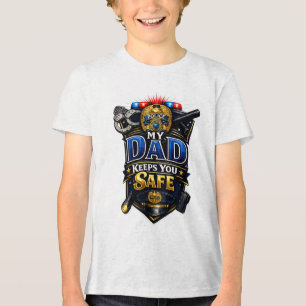 Politiedienst Tri-Blend Shirt