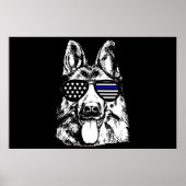 Politiedienst van de politie van Shepherd Poster (Voorkant)