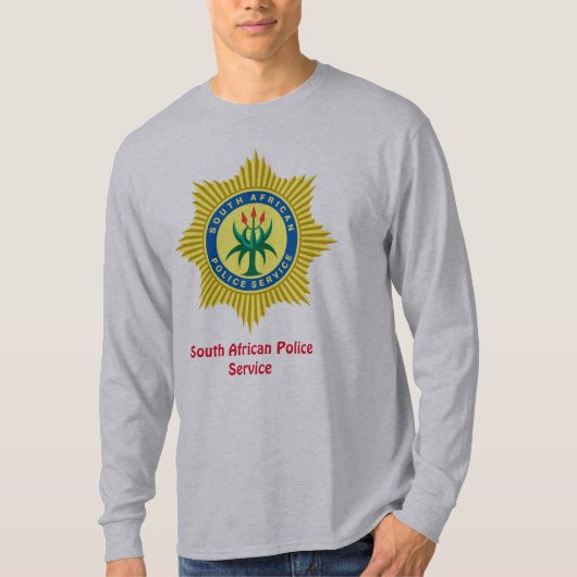 Politiedienst Zuid-Afrika  T-shirt (Voorkant)