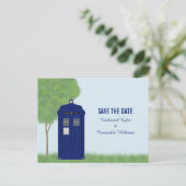 Politiedoos Sla het Briefkaart Datum op v4 (Staand voorkant)