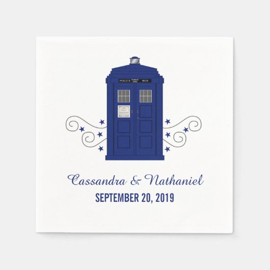 Politiedoos Weddenschap Napkins v3 Servet (Voorkant)