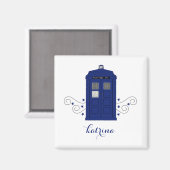 Politiedoos zwemt Magnet (Voorkant / Achterkant)