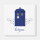 Politiedoos zwemt Magnet (Voorkant)