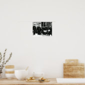 POLITIEDUMP BOOTLEG VERBOD LIQUOR POSTER (Keuken)