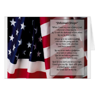 politiegebed zwart afdrukken