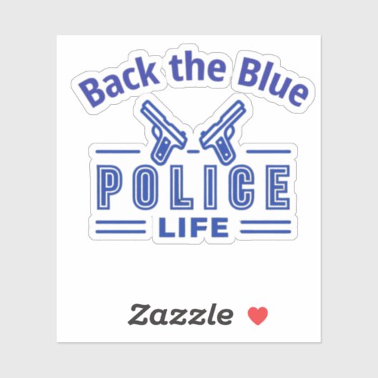 Politiegeschenk Sticker (Vel)