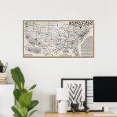 Politiegeweldkaart Poster (Thuiskantoor)