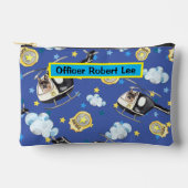Politiehelikopter en K-9 Unit Fun Schattige Etui (Voorkant)