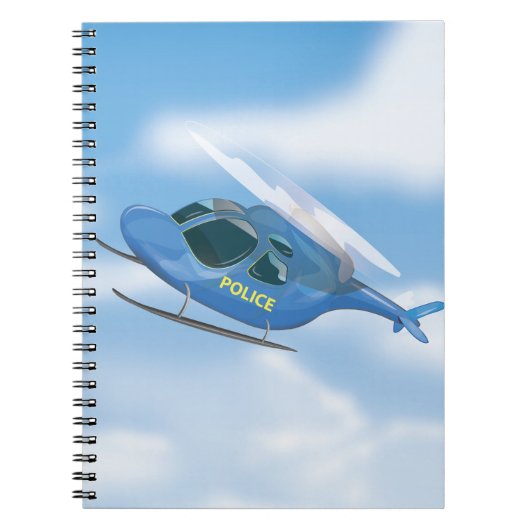 Politiehelikopter Notitieboek (Voorkant)