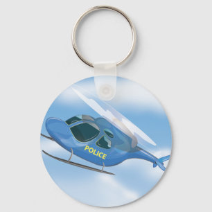 Politiehelikopter Sleutelhanger