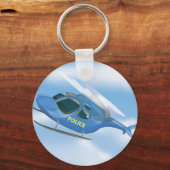 Politiehelikopter Sleutelhanger (Voorkant)