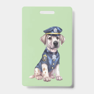 Politiehond Clipart | Badge