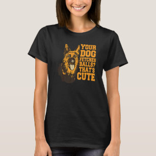 Politiehond K9 Officier Duitse Herder Uw Hond Appo T-shirt