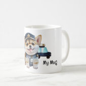 Politiehond Koffiemok (Voorkant rechts)