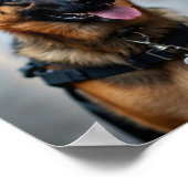 Politiehond Poster (Hoek)