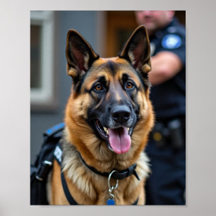 Politiehond Poster