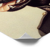  politiehond schilderen poster (Hoek)