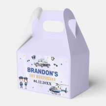 Politiejongen 1e verjaardagsfeestje