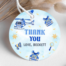 Politiejongen 1e verjaardagsfeestje