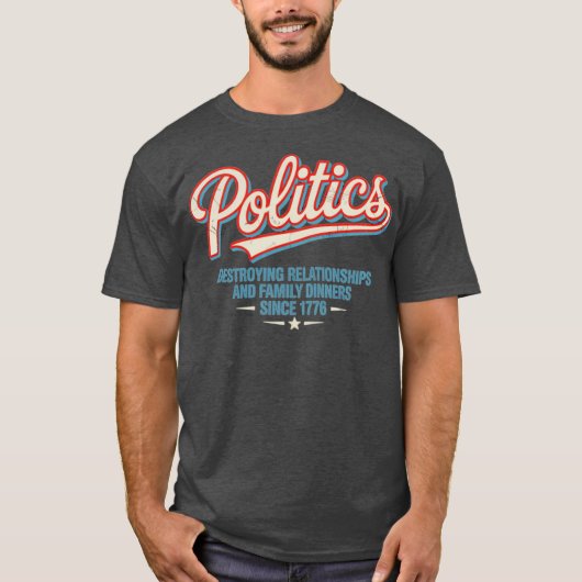 Politiek (2) t-shirt (Voorkant)