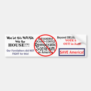 Politiek anti-Alexandrië Ocasio-Cortez Bumpersticker