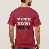 POLITIEK BIGGETJE T-SHIRT (Achterkant)