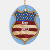 Politiek campagneschild keramisch ornament (Rechts)