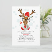 Politiek correct kerstWenskaart Feestdagenkaart (Staand voorkant)