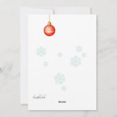 Politiek correct kerstWenskaart Feestdagenkaart (Achterkant)