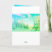 Politiek correct niet beledigend feestdagen kaart (Achterkant)