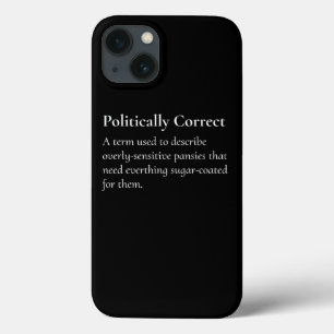 Politiek correcte offensieve afdruk van definitie Case-Mate iPhone case