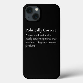 Politiek correcte offensieve afdruk van definitie Case-Mate iPhone case