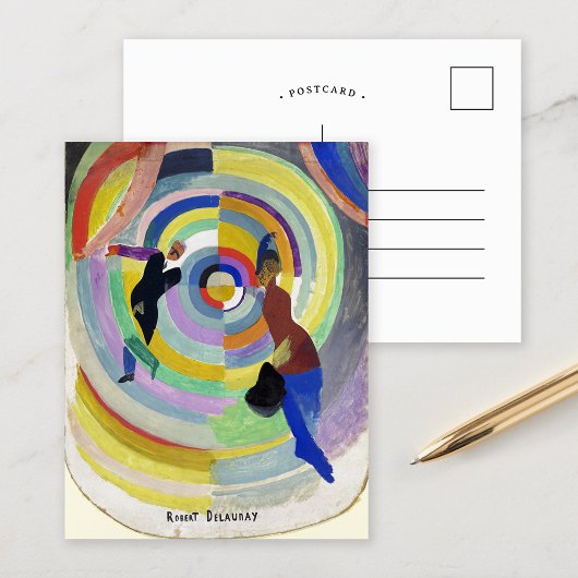 politiek drama | Robert Delaunay Briefkaart