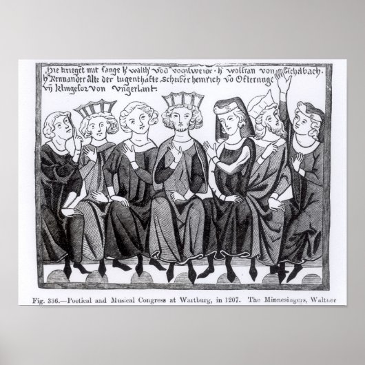 Politiek en muzikaal congres poster (Voorkant)