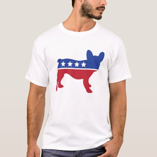 Politiek Frenchie T-shirt (Voorkant)