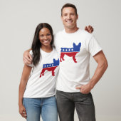 Politiek Frenchie T-shirt (Unisex)