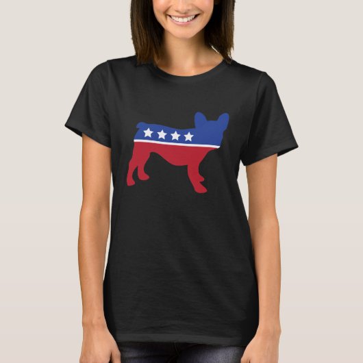 Politiek Frenchie T-shirt (Voorkant)