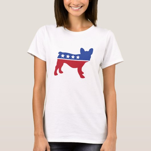 Politiek Frenchie T-shirt (Voorkant)