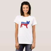 Politiek Frenchie T-shirt (Voorkant volledig)